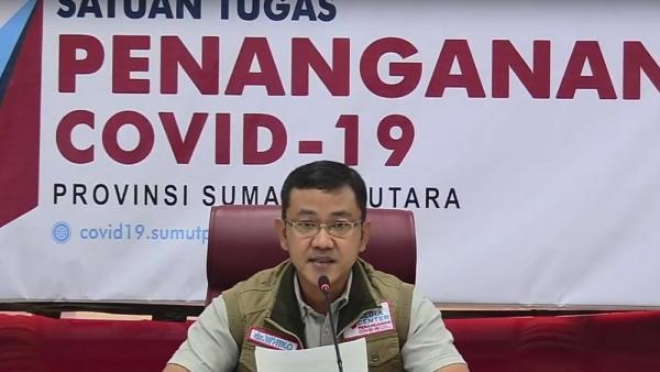 Angka Kesembuhan Covid-19 Sumut Capai 80 Persen